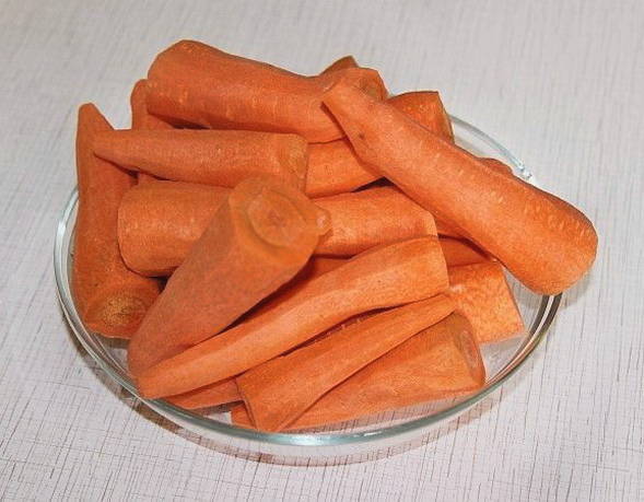 Морковный кекс с орехами