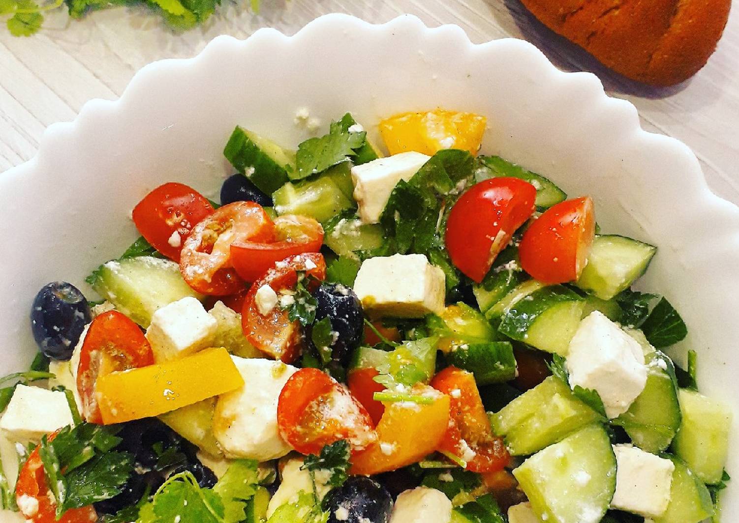 Греческий салат - 6 классических рецептов приготовления в домашних условиях