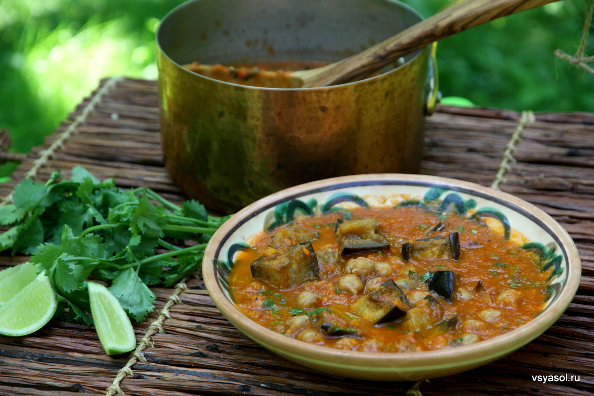 Суп-пюре из баклажанов – нежный, ароматный, густой
