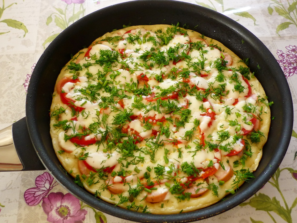 Пицца на сковороде – топ 10 самых простых и вкусных рецептов