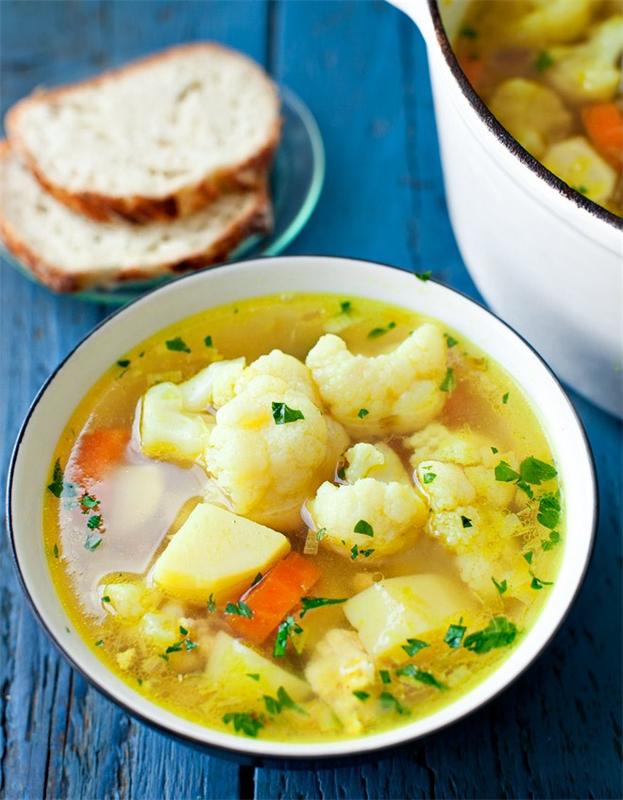 Суп-пюре из цветной капусты – 10 вкусных рецептов (с фото)