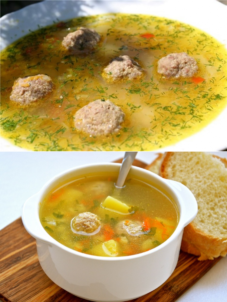Суп с фрикадельками: пошаговый рецепт с фото – рецепты с фото