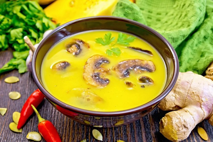 Суп-пюре из тыквы с плавленым сыром — 7 рецептов приготовления тыквенного супа-пюре