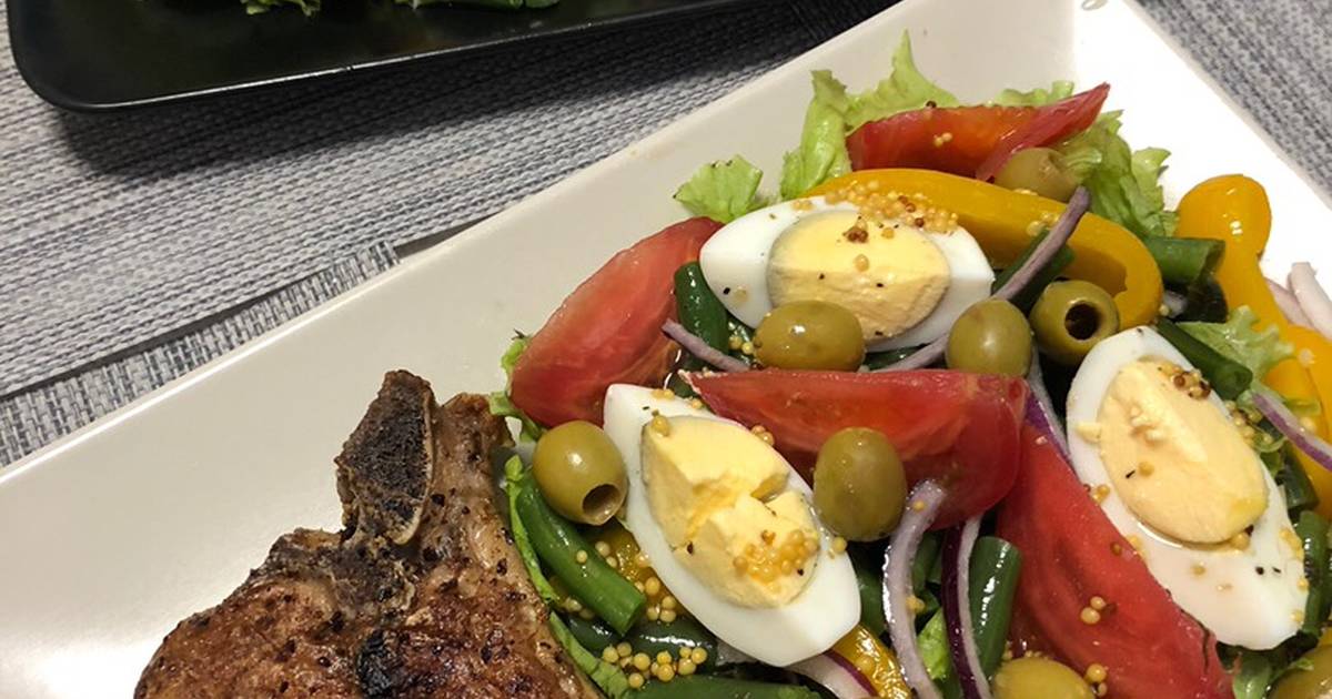 Салат нисуаз с тунцом - классические рецепты французской кухни