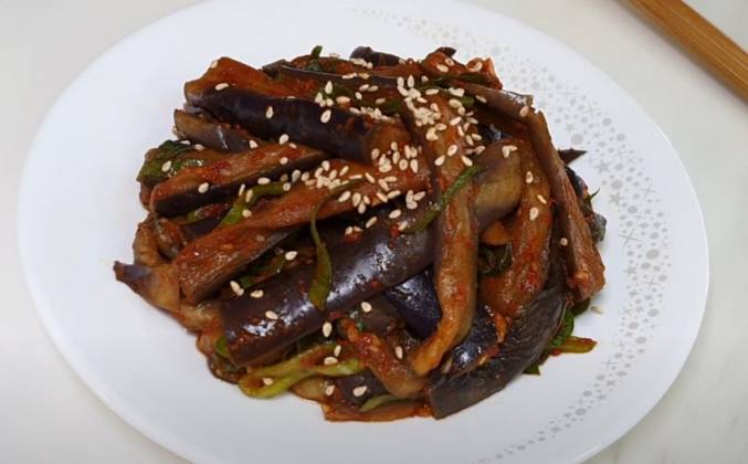 Баклажаны по-корейски на зиму по самым вкусным рецептам