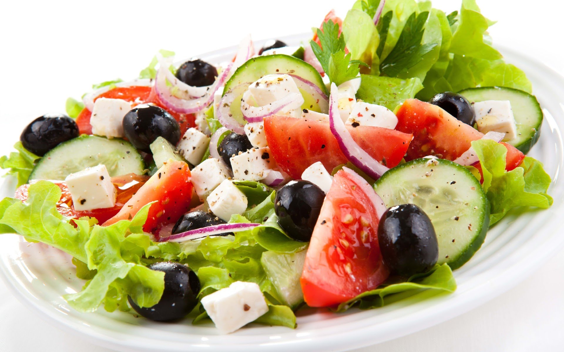 Греческий салат : вкусные и простые классические рецепты