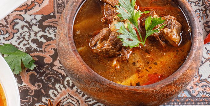 Рецепт приготовления супа бозбаш из говядины по-азербайджански