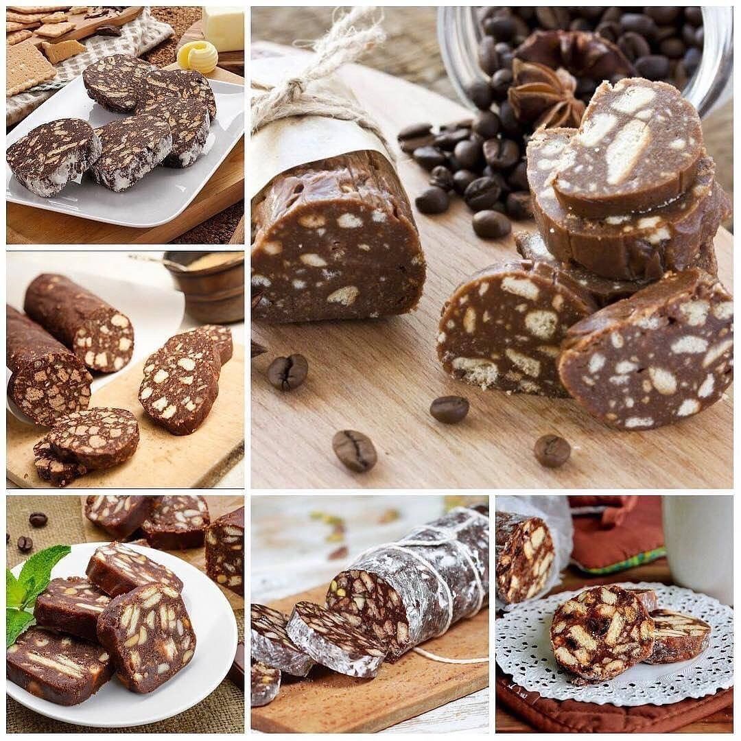 Пошаговые рецепты вкусной шоколадной колбасы из печенья: как готовить домашнюю шоколадную колбасу с печеньем и без, со сгущенкой, с какао, с шоколадом и другими ингредиентами | qulady