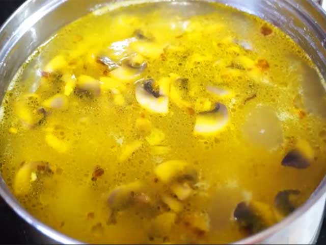 Ароматный овощной суп-пюре