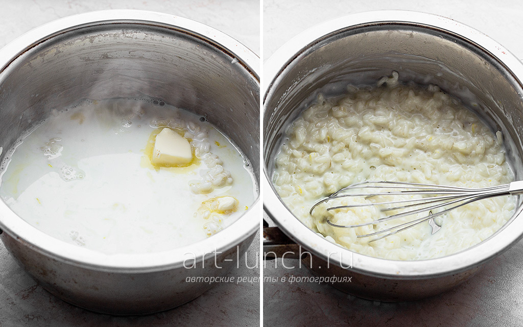 Рецепт приготовления вкусного рисового пудинга