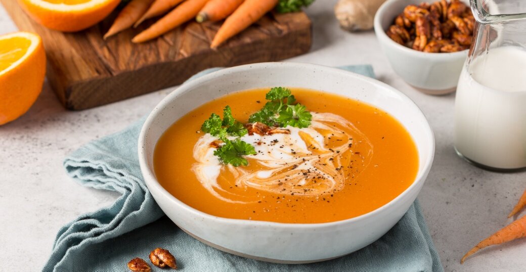 Морковный суп пюре диетический – всё о болезнях печени