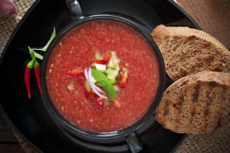 Томатный суп гаспачо | рецепт с фото пошаговый