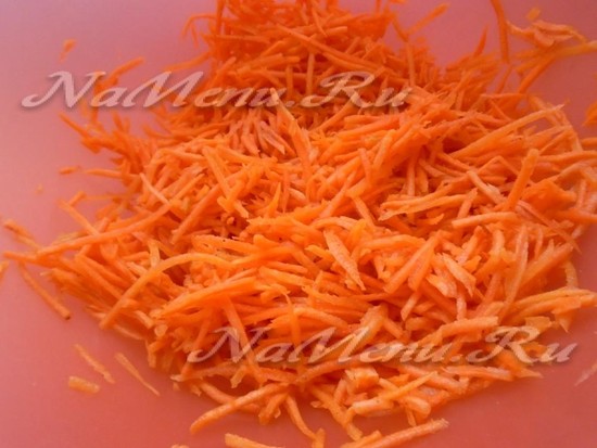 Салат «сердце с морковью»