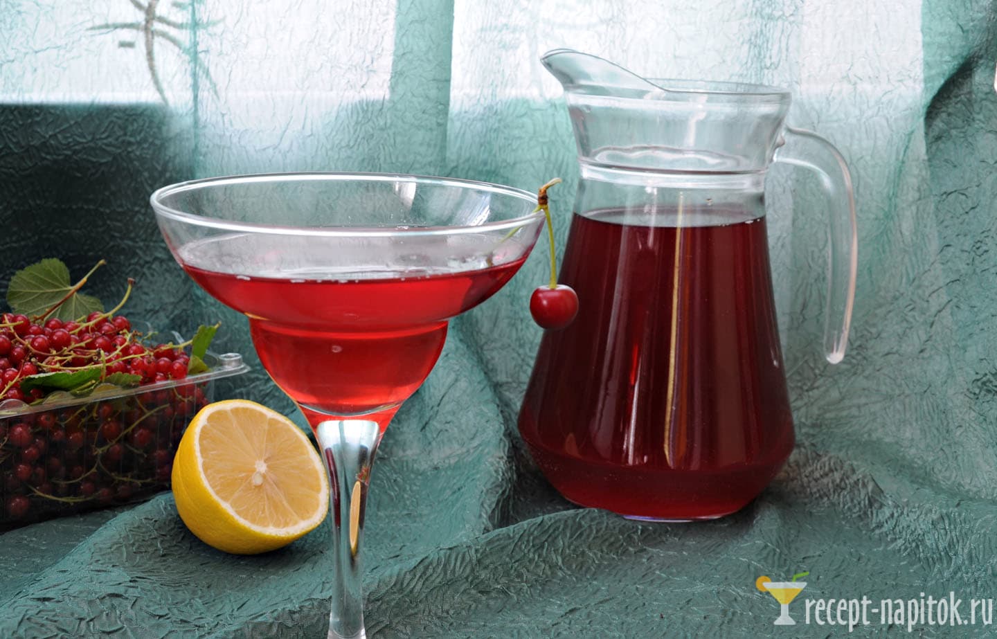 Вишневый лимонад — 6 рецептов домашнего напитка