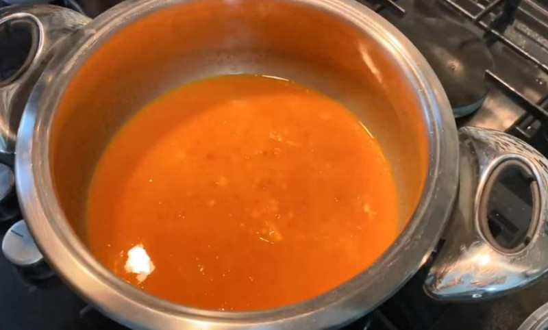 Тыквенно-чечевичный суп-пюре в мультиварке
