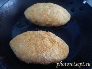 Картофельные зразы (котлетки) с сыром