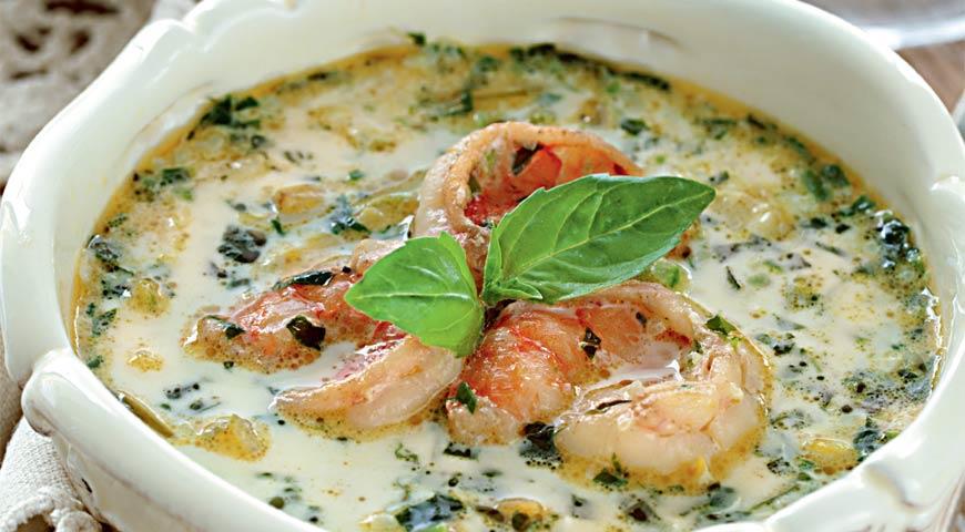 Вкуснейшее блюдо из морепродукта: суп-пюре с креветками. рецепты разновидностей блюда