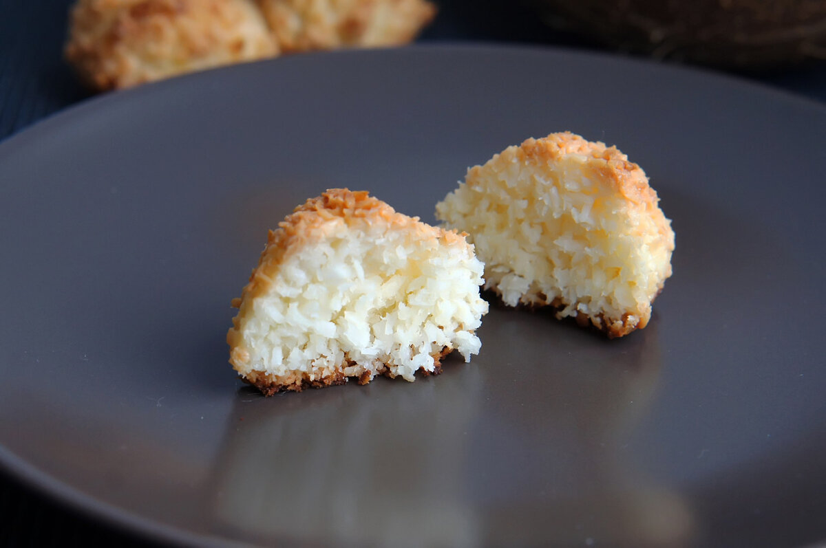 Печенье «кокосанка» из кокосовой стружки без муки – рецепты на 15 минут