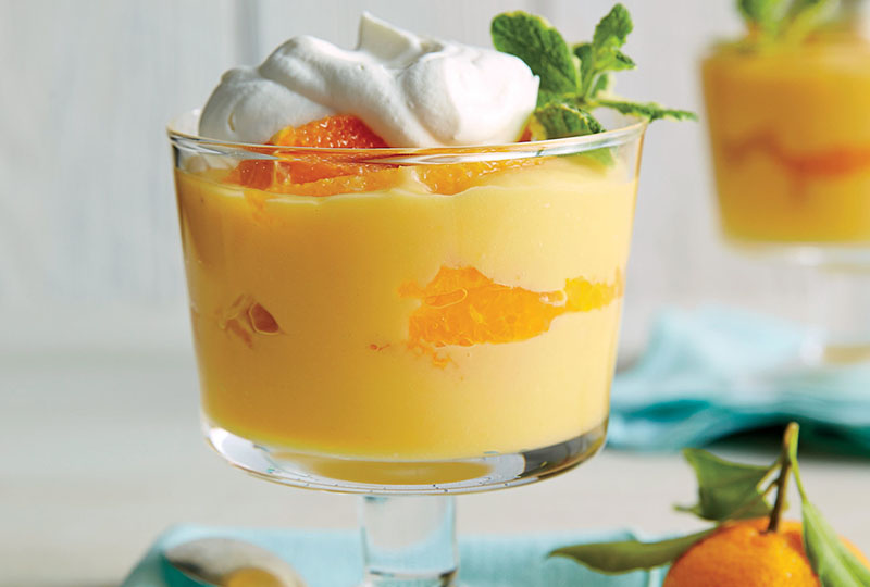 Апельсиновый пудинг — пошаговый кулинарный рецепт приготовления десертов с фото