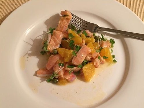 Тартар из лосося - 6 пошаговых рецептов приготовления с фото