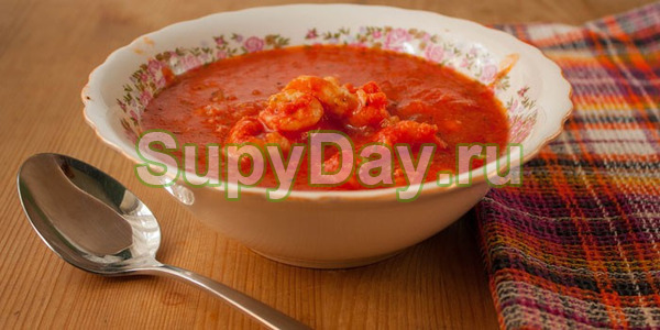 Овощной суп с болгарским перцем