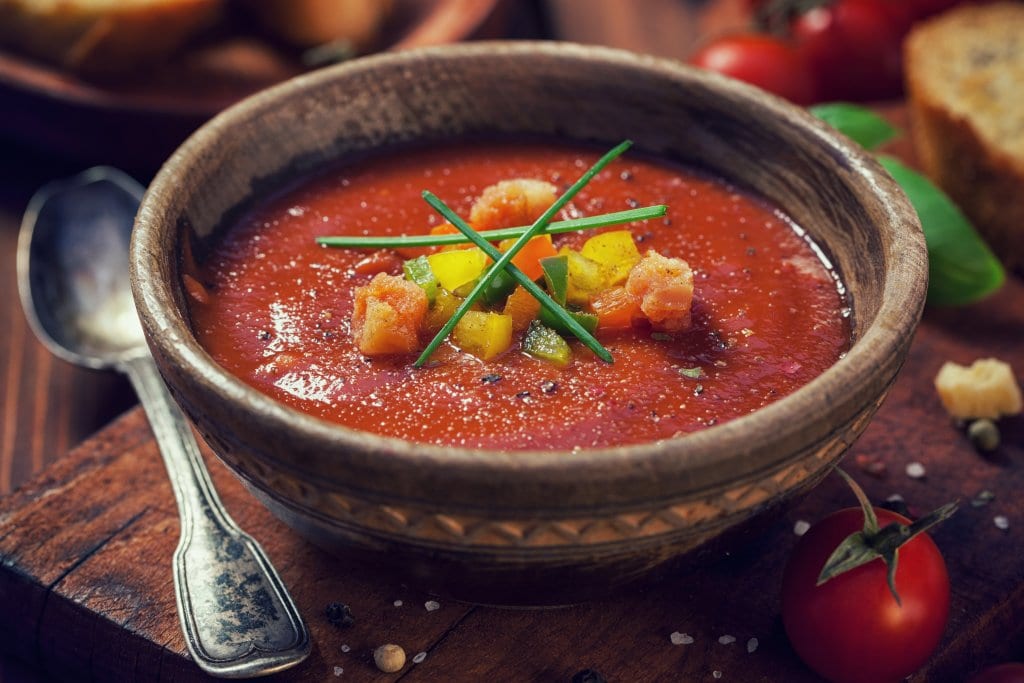 Гаспачо: классический пошаговый рецепт с томатами в домашних условиях