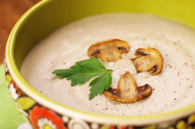 Как приготовить крем-суп с шампиньонами: фото и рецепты грибных первых блюд