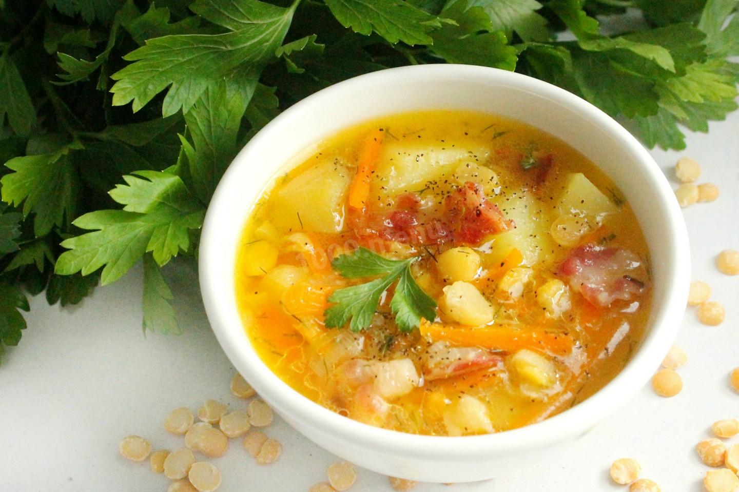 Гороховый суп с копченостями — 8 классических рецептов