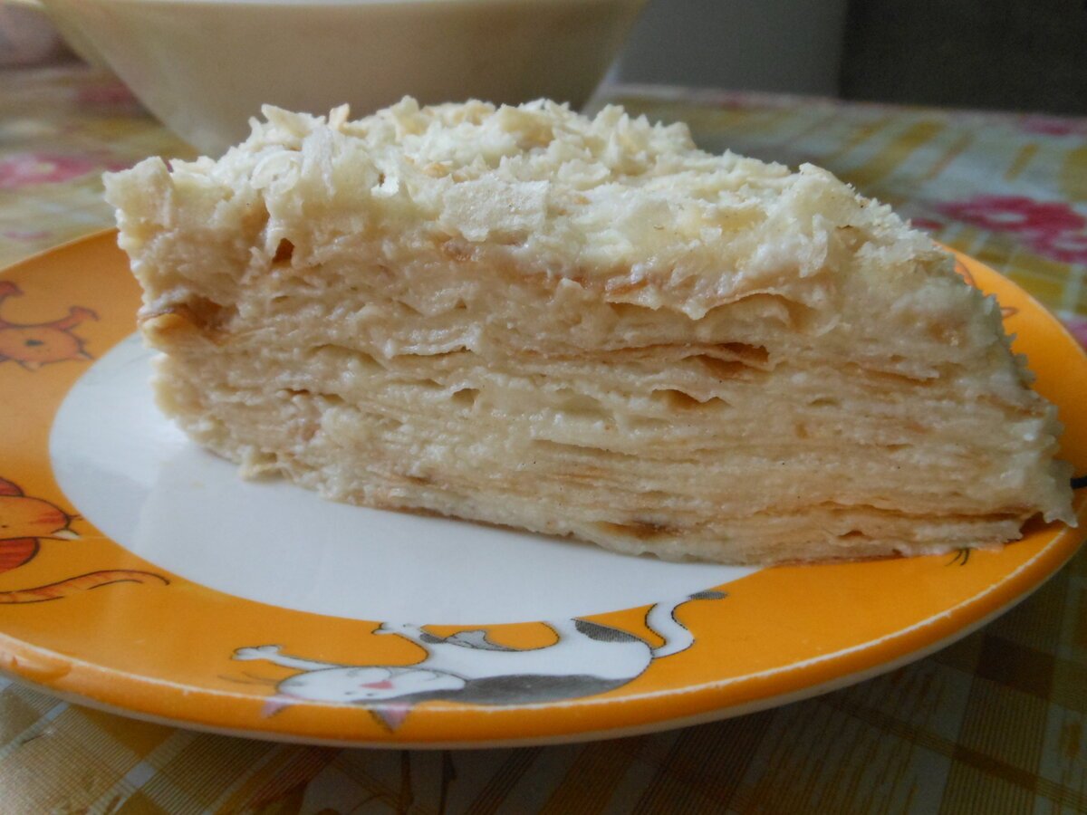 Ленивый торт «наполеон»: рецепт из армянского лаваша