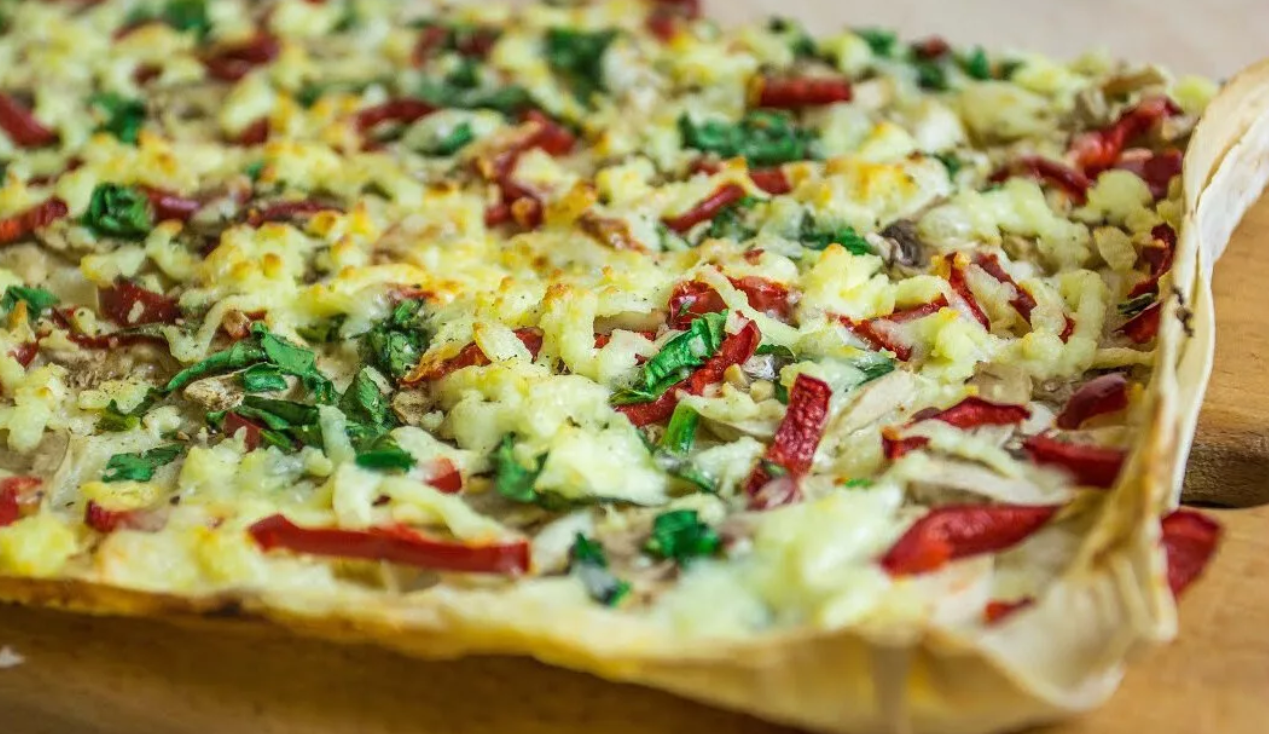 Пицца из лаваша - пошаговый рецепт с фото |  разное