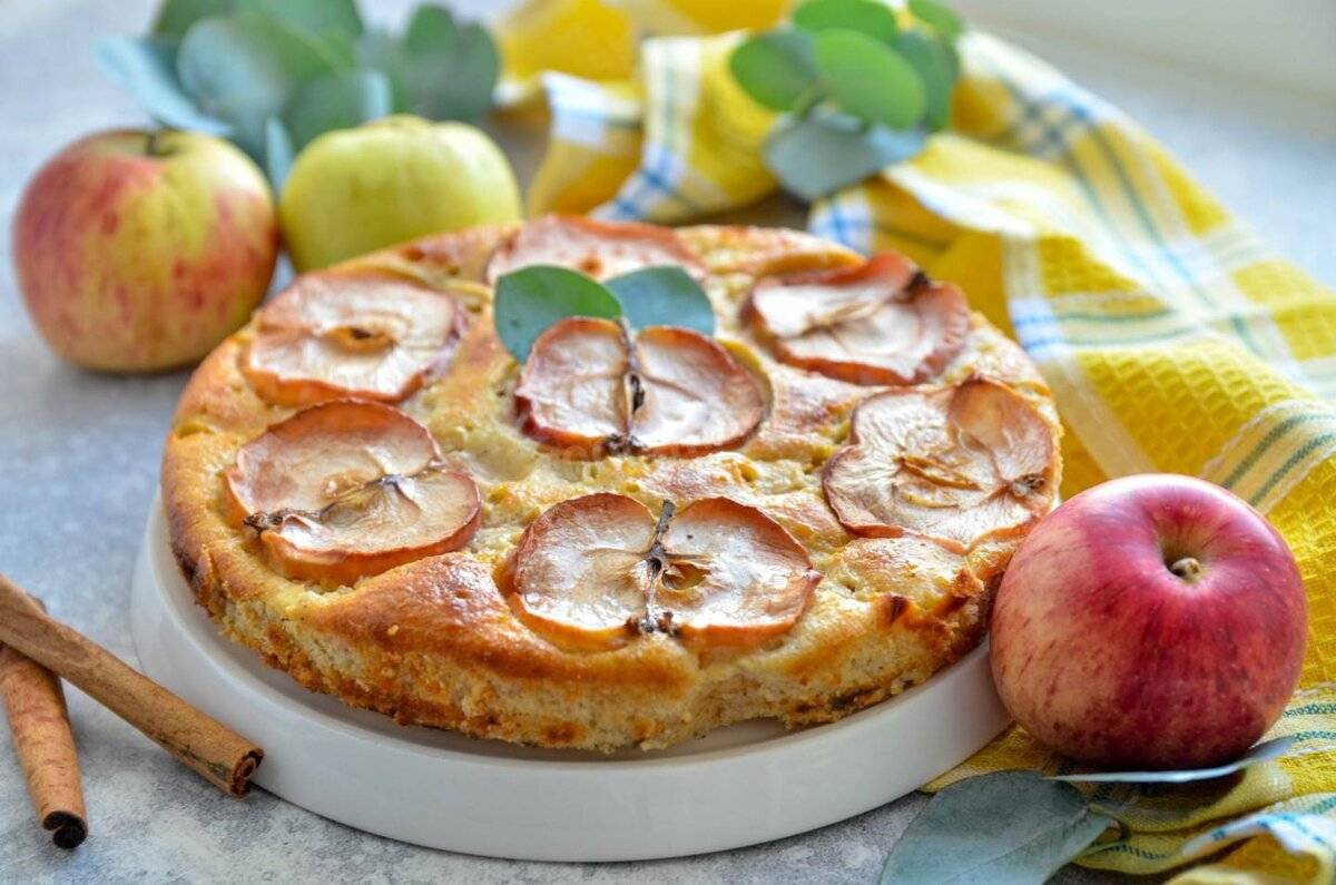Шарлотка с яблоками в духовке - 7 рецептов простой и вкусной яблочной шарлотки