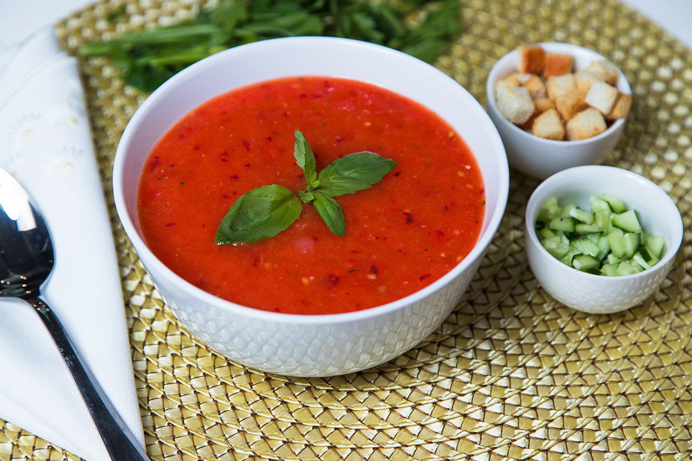 Классический томатный суп гаспачо в домашних условиях, рецепт с фото
