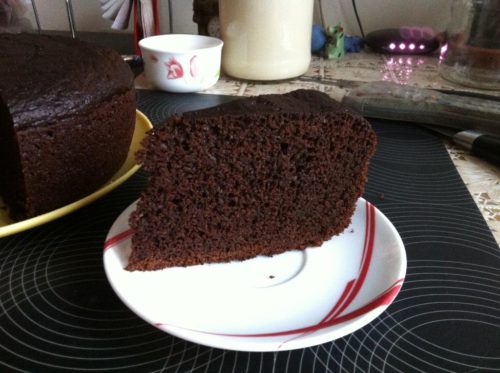 Бисквитный торт "Ягода" в мультиварке