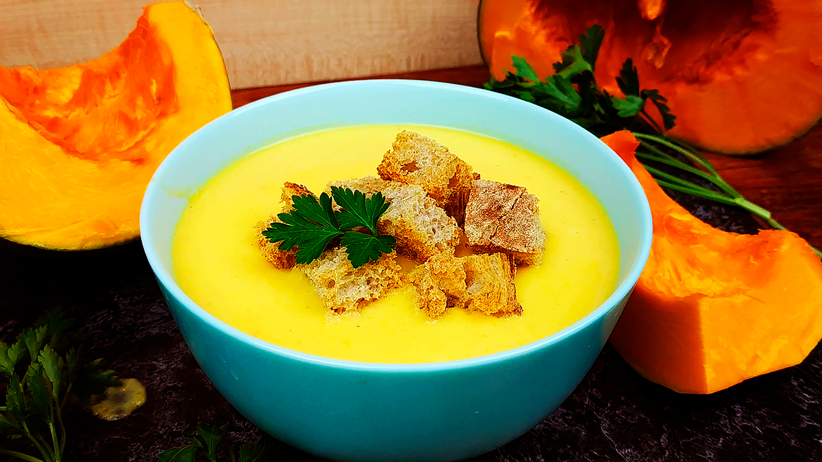Суп пюре из тыквы - 5 классических рецептов приготовления тыквенного супа с фото пошагово