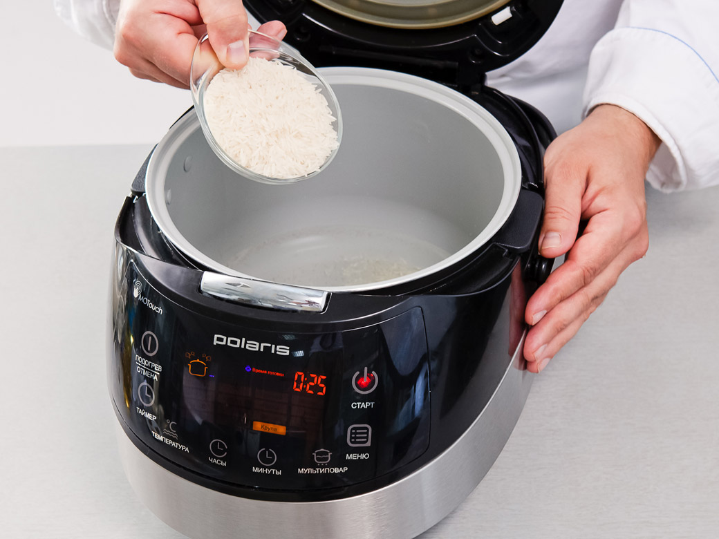 Рисовая каша на молоке в мультиварке - рецепт приготовления