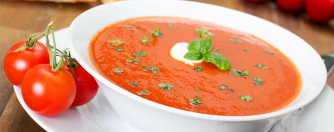 Пряный томатный суп