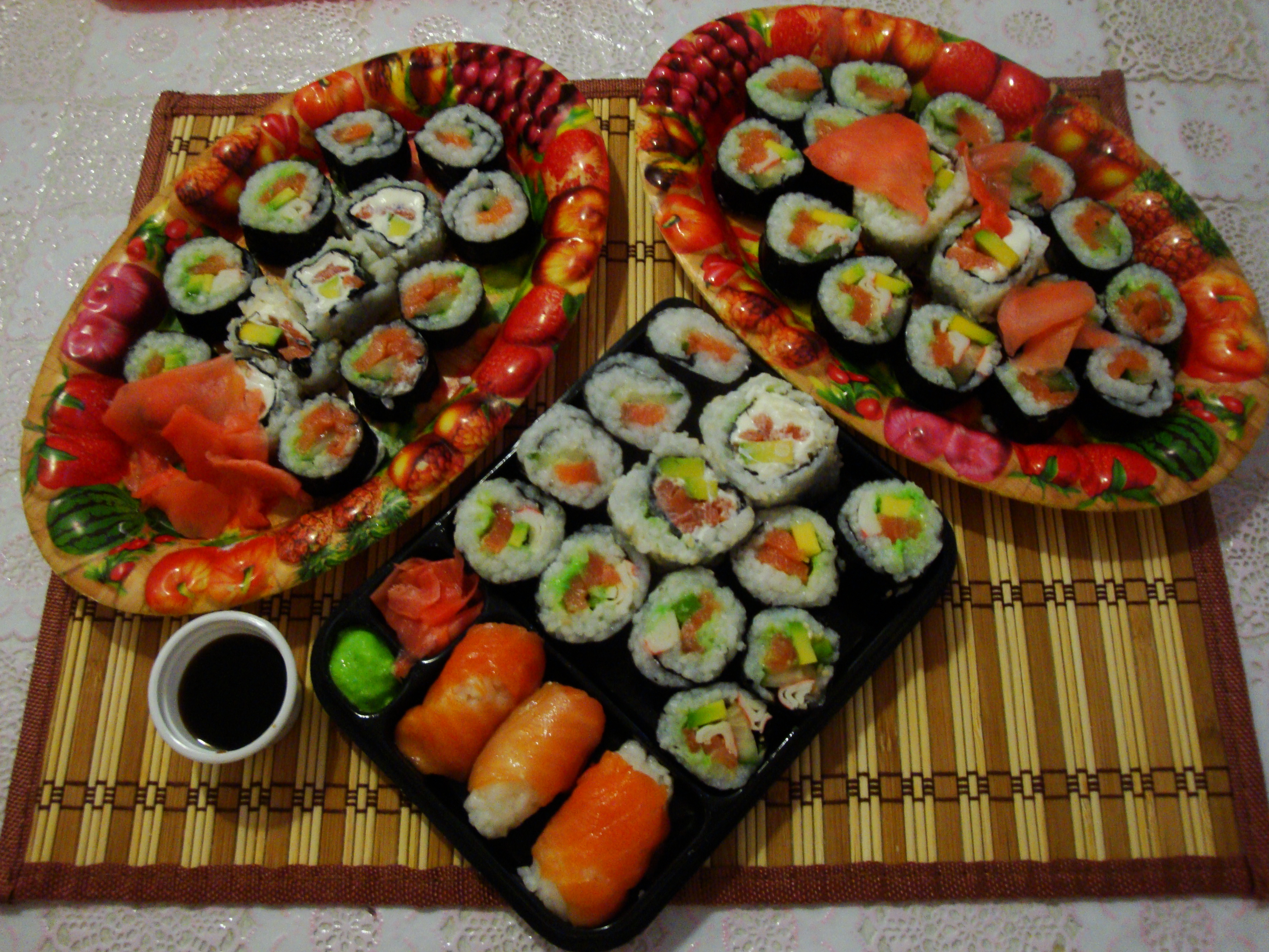 Вкусные суши дома рецепты с фото простые фото 63