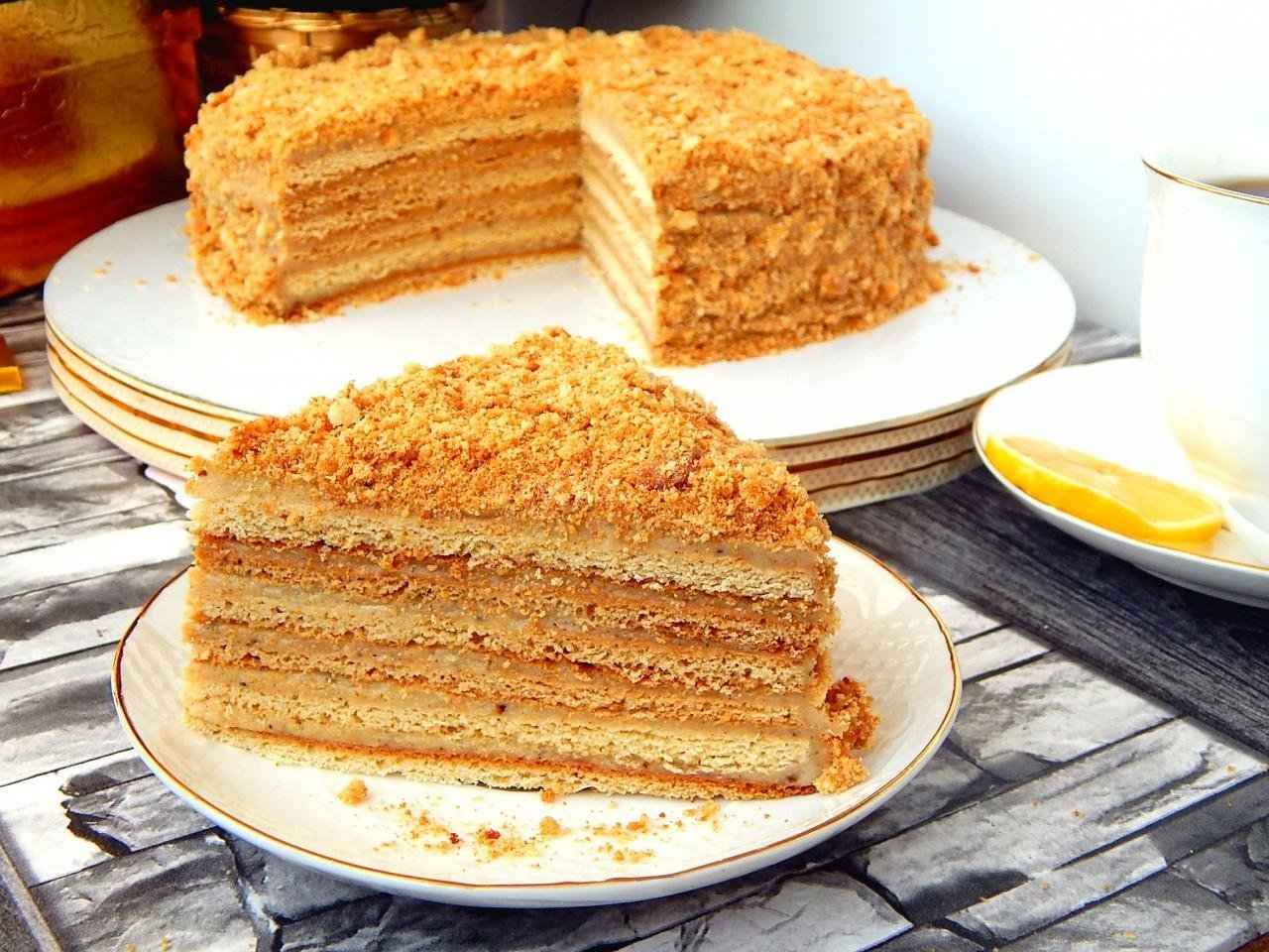 Торт «медовик» пошаговый рецепт с фотографиями