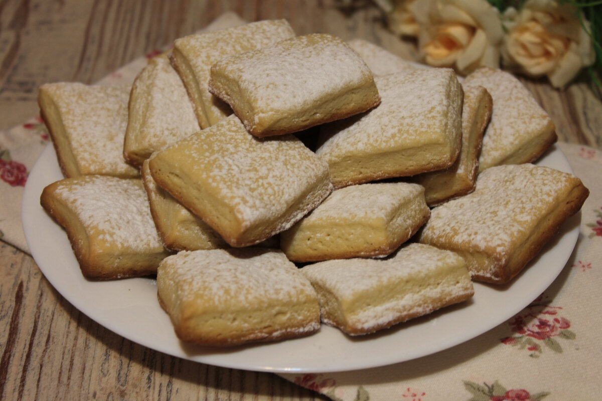 Печенье на сметане на скорую руку: рецепты с фото простые и вкусные