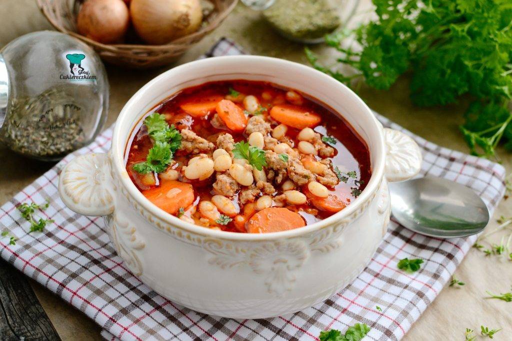 Суп со стручковой фасолью - прекрасное сочетание компонентов: рецепт с фото и видео