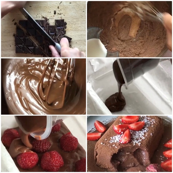 Рецепт шоколадного мусса для торта или креманки