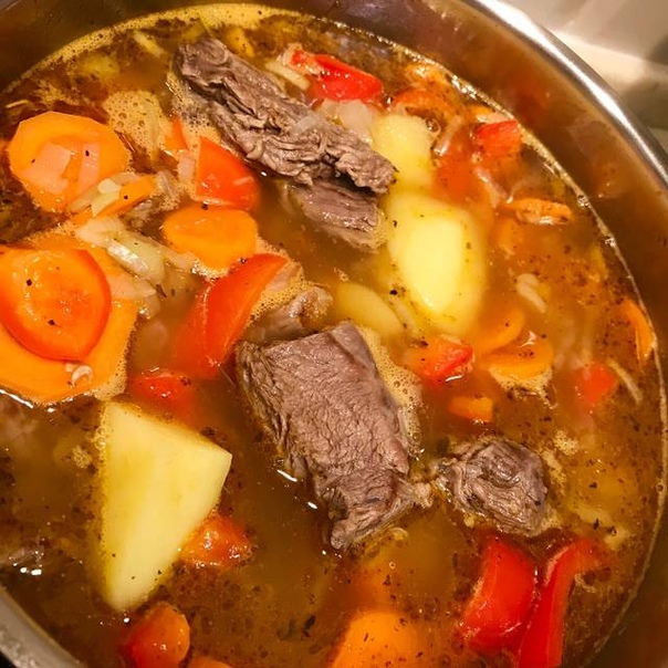 Суп шурпа из говядины рецепт с фото