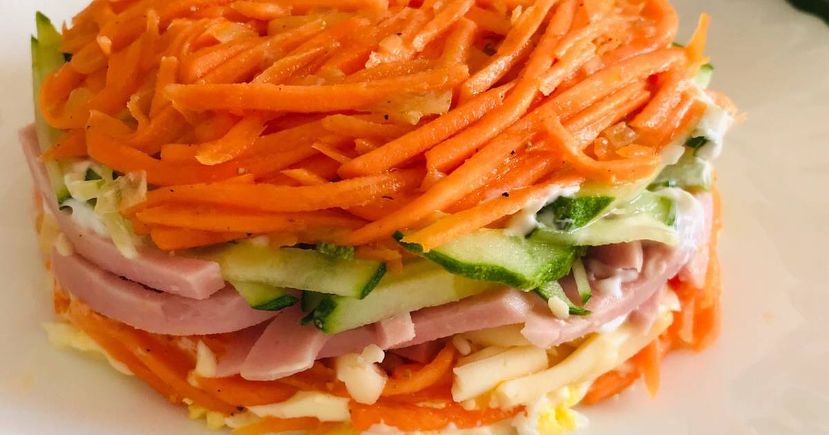 Салаты с корейской морковью: 20 самых вкусных рецептов
