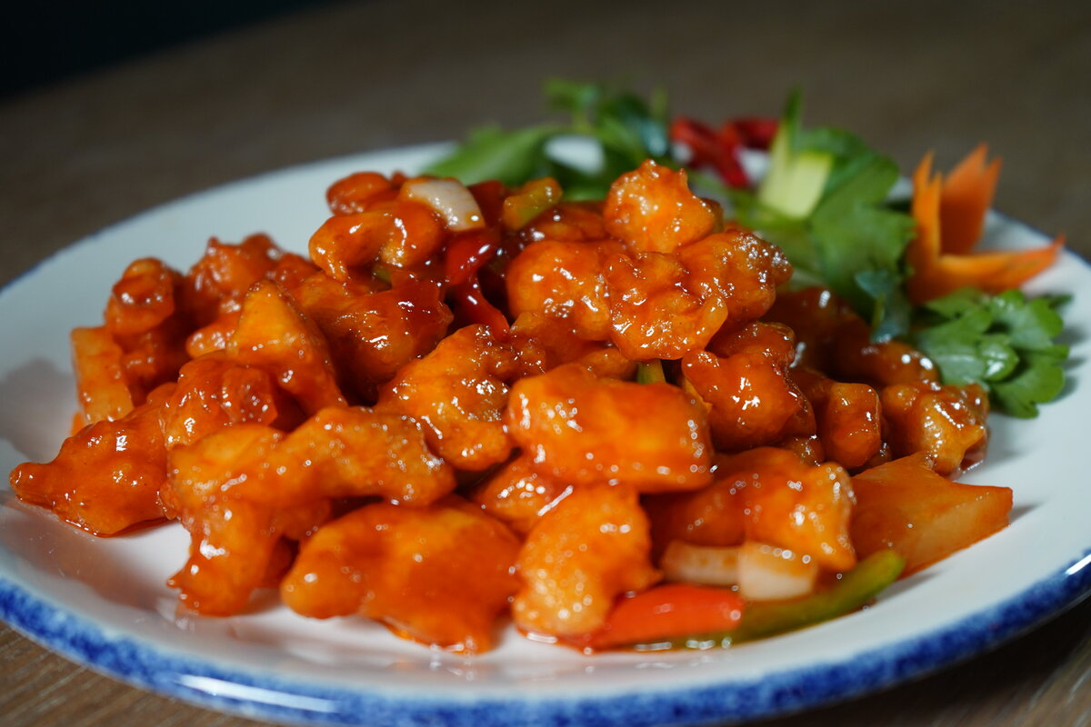 Курица в кисло-сладком соусе по-китайски: рецепт с фото