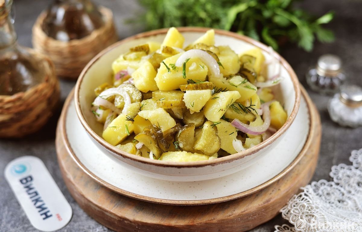 Картофельный салат по-американски, классический традиционный рецепт с фото фоторецепт.ru