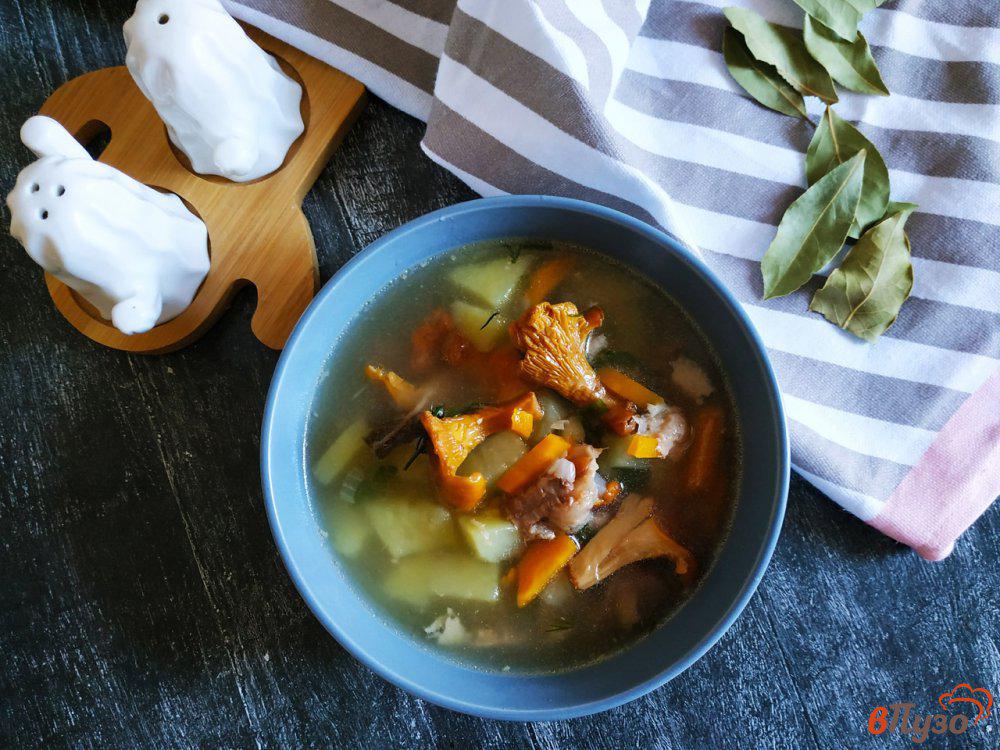 Грибной суп с лисичками — рецепты из свежих, сушеных и замороженных грибов