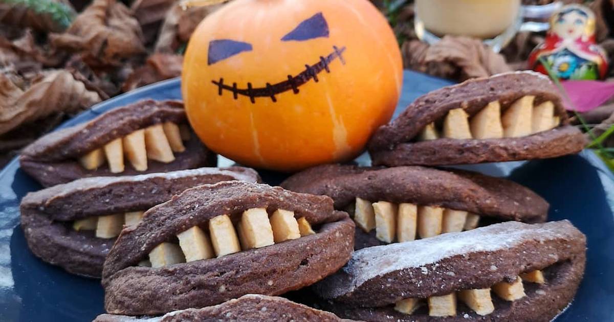 Печенье на хэллоуин - рецепт с фото