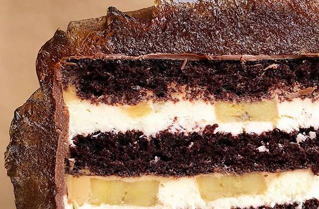 Шоколадно-банановый торт: рецепт с фото